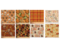 Thanksgiving 8-Piece Cotton Fabric Fat Quarter Bundle | Sewing | Crafting | Quilting
